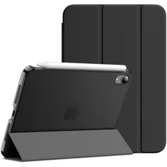 【人気商品】(A17 Pro mini 2024 モデル、第7世代) / mini iPad 6 ケース (8.3インチ、2021モデル、第6世代)用 スリムスタンドハードバック JEDirect ウェイクアップ/オートスリープ機能付き タブレットカバー (ブ