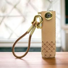 手作り 栃木レザー IQOS イルマワン 真鍮 アイコスケース