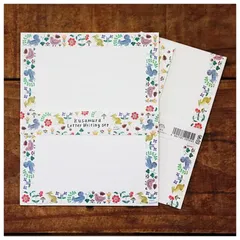 新品布川愛子20cm メラミンプレート北欧風 ハッピーガーデン