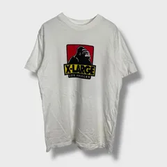 ☆X-LARGE☆エクストララージ☆ディズニーコラボTシャツ☆両面プリント☆ミッキーマウス☆ホワイト☆M☆H25M