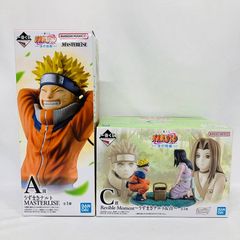미개봉 이치 반 쿠지 나루토 NARUTO 웨이브의 국편 AC상 우즈마키 나루토 & 화이트 Revible Moment 피규어 2장 정리 세트 / BANDAI 반다이