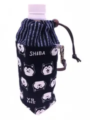 【在庫処分】保冷 保温 和柄 柴犬柄 和小物 和雑貨 500ml用 ペットボトル入れ ペットボトルケース ペットボトルカバー ハンドメイド 手作り工房FUJITA 日本製