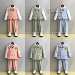セットアップ フォーマルスーツ 子供服 入学式 卒業式 スーツ 入学 発表会 ピアノ 小学生 子供用スーツ 卒園式 紳士スーツ ボーイズ 卒業 小学校 男の子  vii3u422456