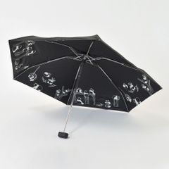 ☆ パンダ ☆ 黒コーティング晴雨兼用ミニ 47cm MKN 折りたたみ傘 レディース 雨傘 日傘 47cm 折り畳み傘 傘 かさ カサ 晴雨兼用傘 アンブレラ 婦人傘 折り畳み 折りたたみ 晴雨兼用 遮光 遮熱 ミニ 小さめ コンパクト 持ち運び