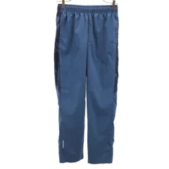 PUMA プーマ トレーニング パンツ S ネイビー レディース 古着