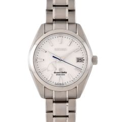 グランドセイコー Grand Seiko SBGA011 9R65-0AE0 ヘリテージコレクション 腕時計 ホワイト文字盤 パワーリザーブ 裏スケ メンズ【中古】