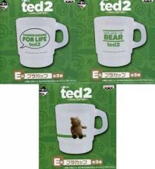 [중고] 머그컵·탕만(남성) 전 3종 세트 프라컵 [이치반 복권 ted2~LEGALIZETED~] E상