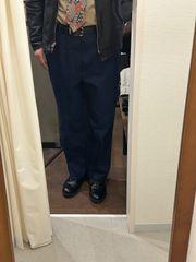 RED KAP redkap レッドキャップ scovill ジッパー スコービルジップ USA製 ワークパンツ ネイビー サイズW36 A-409