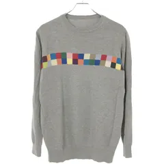 uniform experiment ユニフォームエクスペリメント 19SS COLOR CHART CREW NECK KNIT ニットセーター グレー 3 UE-190077のサムネイル