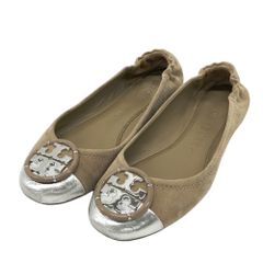 美品 Tory Burch ゴールド フラットシューズ23㎝〜23.5㎝ - メルカリ