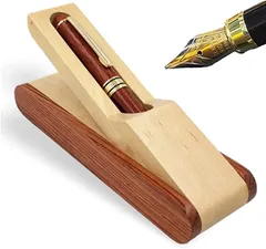 RICHAIR 木の温もり 万年筆 天然木製 専用ケース付き 贈り物 ギフト 記念日 プレゼント 替えインクセット 本体