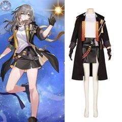 新品 未使用 崩壊 スターレイル 開拓者 女 主人公 星 男 主人公 穹 コスプレ衣装 コスチューム ウイッグ付き 仮装 ハロウィン インベント クリスマス キャラクー アニメ cosplay イベント
