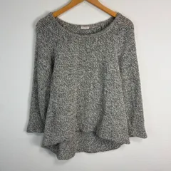 DRESSTERIOR ドレステリア ニット セーター レディース Mサイズ グレー 古着 ストリート ボートネック