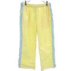 リーボック スポーツ ロングパンツ L 黄×水色 Reebok ウインドパンツ レディース 【中古】  【230429】