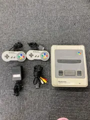 ￥ ４ 通電確認済み 動作未確認 スーパーファミコン 任天堂 【ゲーム機本体】 【2】