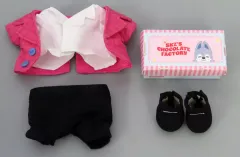 【中古】ぬいぐるみ Wolf Chan(バンチャン) PINK VER. PLUSH OUTFIT(着せ替え衣装セット) 「SKZOO」