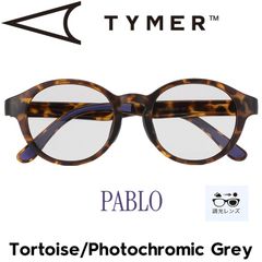 調光レンズ サングラス TYMER タイマー PABLO パブロ Tortoise/Photochromic Grey TY103-MTT-PGY 日本代理店正規品のサムネイル
