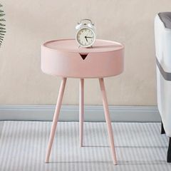 ピンク ベルベット サイドテーブル 3引き出し 新品、未使用 ピンク ベルベット キャビネット 3引き出し 新品、未使用 - メルカリ