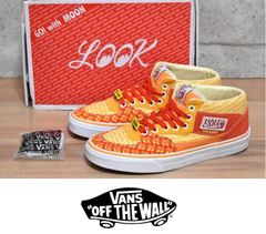 新品 VANS × ムーンアイズ 横浜 ホットロッド カスタムショー 限定 ハーフキャブ 25.5cm バンズ MOONEYES