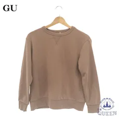 ☆美品☆ GU ジーユー トップス トレーナー 長袖 ブラウン 150 901-4 送料無料