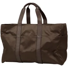 エルメス HERMES アカプルコ GM ハンドバッグ Hロゴ ボストンバッグ トワルシェブロン ブラウン レディース 【中古】のサムネイル