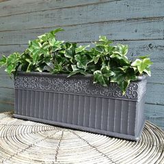 ガーデニング雑貨 植木鉢 プランター 樹脂ポット プラスチック鉢 鉢 鉢カバー ガーデン雑貨 ガーデニング 雑貨 アンティーク ナチュラル おしゃれ かわいい FLOWER2 コレットプランター CN-FC015-100