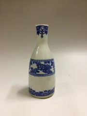 徳利　酒器　一輪挿し　花瓶　古瀬戸　明治　大正　印判　訳あり　口に傷 徳利 酒器 一輪挿し 花瓶 古瀬戸 明治 大正 印判 訳あり 口に傷