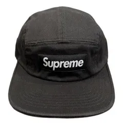 24H以内発送 完売品 極美品 黒 Washed Chino TwillCamp 2025年最新】supreme washed chino twill camp capの人気