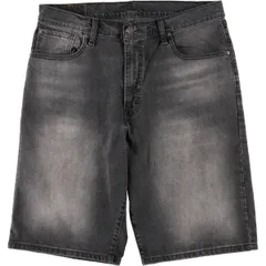 た*み様 リーバイス569 ブラック　　32/32 90-00's Levi's 569 先染めブラックデニムパンツ 