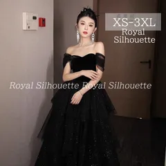 パーティードレス ナイトドレス 黒 ブラック オフショルダー ラメ 結婚式 大きいサイズ 謝恩会 XS S M L XL LL 2XL XXL 3XL XXXL パーティー 姫系 発表会 プリンセス フェミニン 豪華 プリーツ ロング丈 紐タイプ