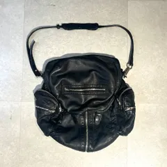 超希少 アレキサンダーワン☆クロコ型押し メッセンジャーバッグ