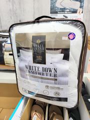 新品未開封　HOTEL GRAND ホワイトグースダウン 羽毛布団