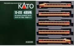 KATO 489系急行能登 （10-818）基本セット5両 Amazon | カトー Nゲージ 489系 急行 「能登」 5両基本セット 10