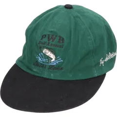 古着 90年代 A J M PMB 2ND ANNUAL ツートン ベースボールキャップ フリーサイズ相当 ヴィンテージ/gaa004068