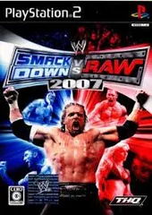 PS2-WWE 2007 SmackDown! VS RAW