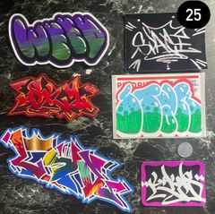 MQ yellow toto bag graffiti グラフィティ ステッカー Original Graffiti ！/ グラフィティ ステッカー・403 - メルカリ