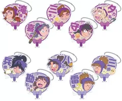 【中古】キーホルダー 全8種セット 「忍たま乱太郎 デコうちわキーチェーン B」