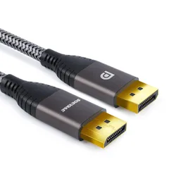 【人気商品】SOEYBAE Displayport ケーブル 5m，DP to DP 21.6Gbpsハイスピード，4K@60Hz/ 2K@165Hz/ 2K@144Hz、対応 PS3 PS4 ートパソコン/テレビ