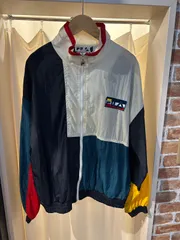 FILA フィラ ナイロンジャケット ブルゾン ジャンパー サイズS マルチカラー A-257