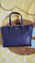 最終値下‼️COACH バッグ ネイビー F11925 IMMD