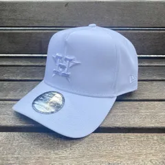海外限定 Newera ニューエラ 9Forty Aフレーム Astros アストロズ キャップ トリプルホワイト (940-240)