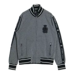 DOLCE & GABBANA (ドルチェアンドガッバーナ) 千鳥格子 ジップトラックジャケット G7TUH グレーのサムネイル