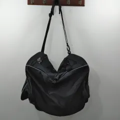 old Nike ナイキ 黒 ブラック メッセンジャーバッグ 古着 y2k