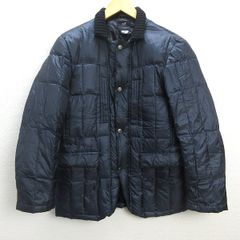 D■23区 HOMME ダウンジャケット JKT PERTEX【L程度】紺/MENS/18【中古】