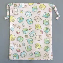 【中古】バッグ(キャラクター) 総柄 巾着(ピンク) 「すみっコぐらし すみっコくじ Part11」 巾着賞