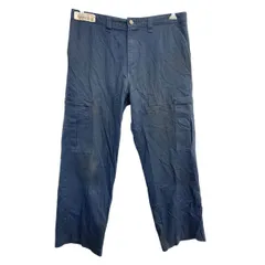 Dickies ワークパンツ W36 ディッキーズ ビッグサイズ カーゴパンツ ネイビー 古着卸 アメリカ仕入 2503-182