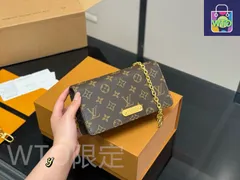 【今日特価】Louis Vuitton ルイヴィトン リリーWOC レトロ風でチェーン着脱可能な注目デザイン