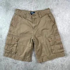 W36 ポロラルフローレン フィッシング カーゴショーツ 短パン ブラウン 茶色 W36 ポロ ラルフローレン フィッシング カーゴショーツ 短パン