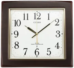 2024年最新】シチズン CITIZEN CITIZEN 電波掛時計 8MY543-003