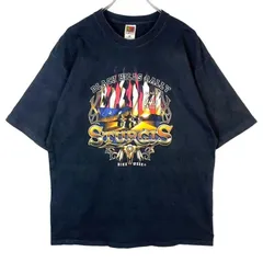 00s スタージスブラックヒルズラリー 3DエンブレムプリントTシャツ XL黒 00s スタージスブラックヒルズラリー 3DエンブレムプリントT